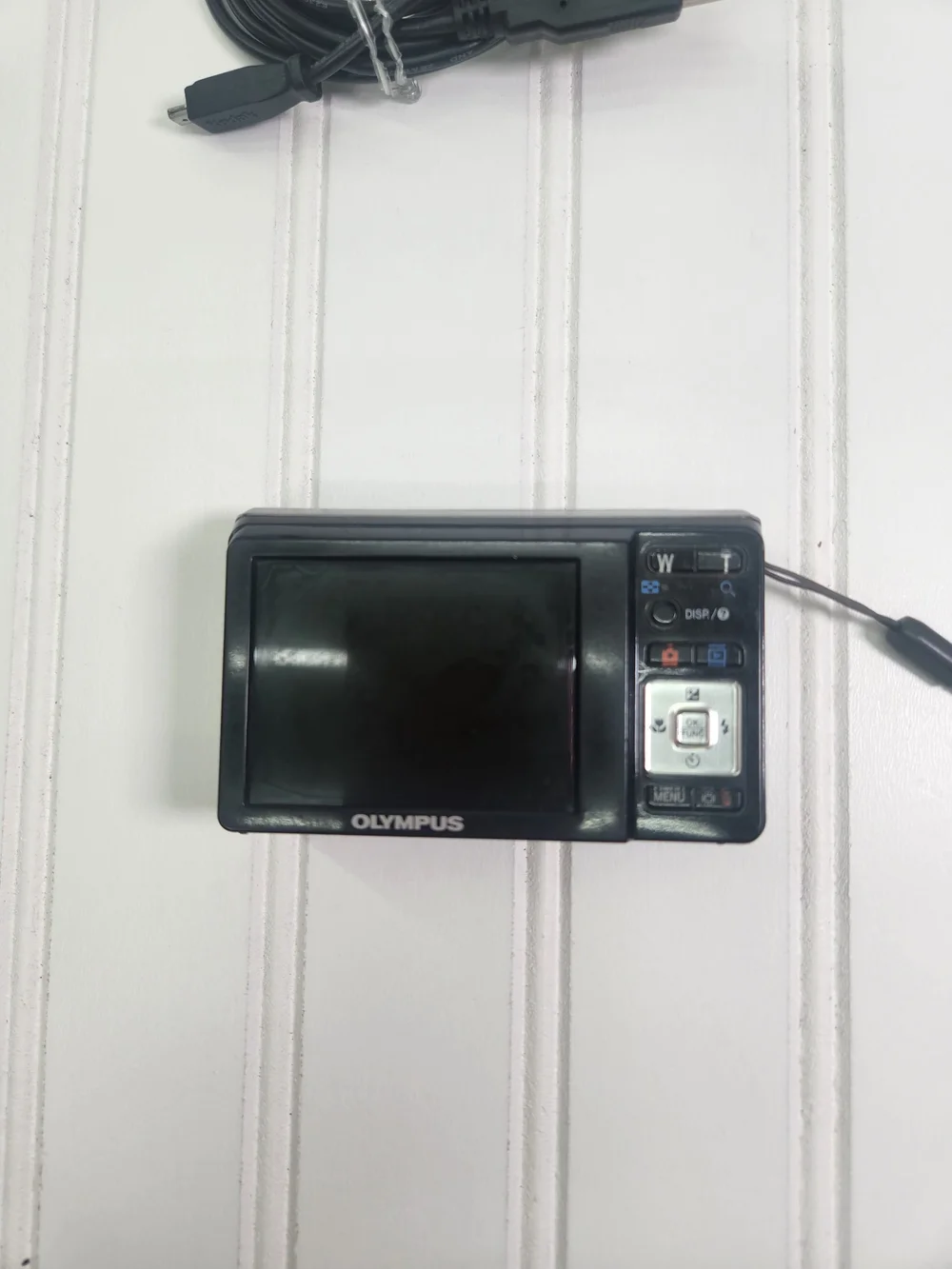 Vintage Digital Camera Olympus Fe-4000 Mirror 12 MegaPixel